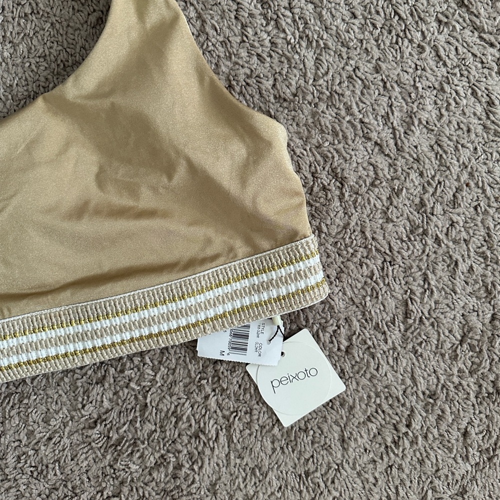 NWT Peixoto Zoni Crochet Trim Bikini Top - Picture 5 of 11